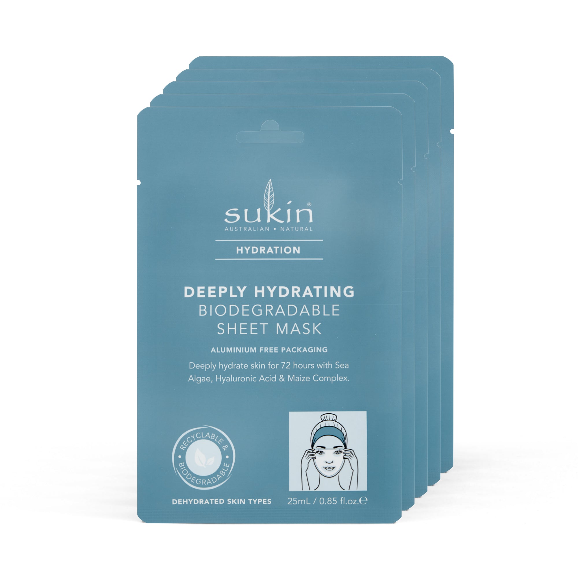 DEEPLY HYDRATING SHEET MASK | HYDRATION | 5 PACK